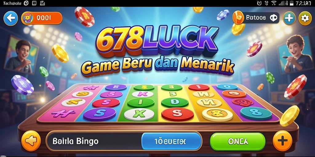 Tampilan gameplay seru dari 678LUCK Bingo.