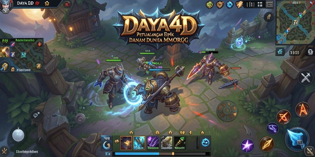 Tampilan gameplay menakjubkan di dunia <strong>DAYA4D</strong>.