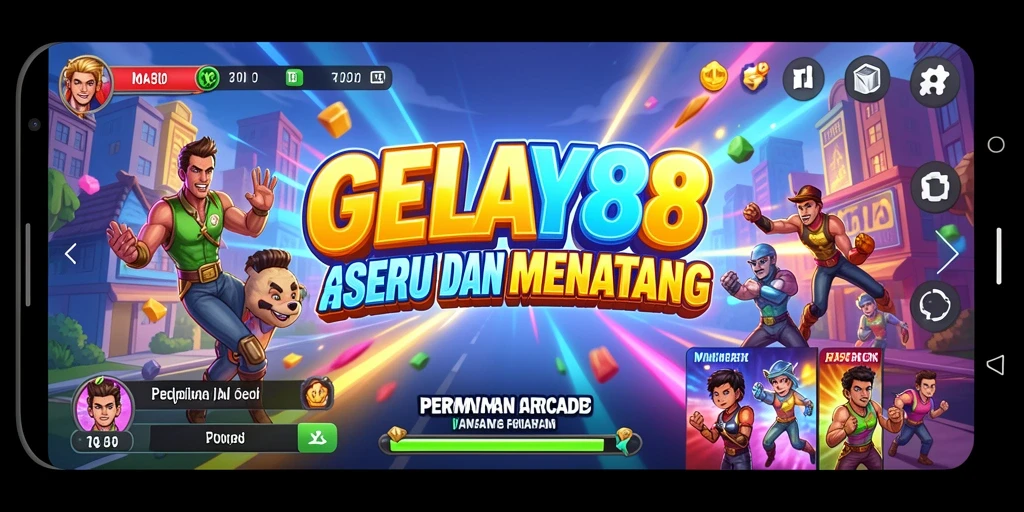 Tampilan gameplay seru dari GELAY88 yang menyenangkan.