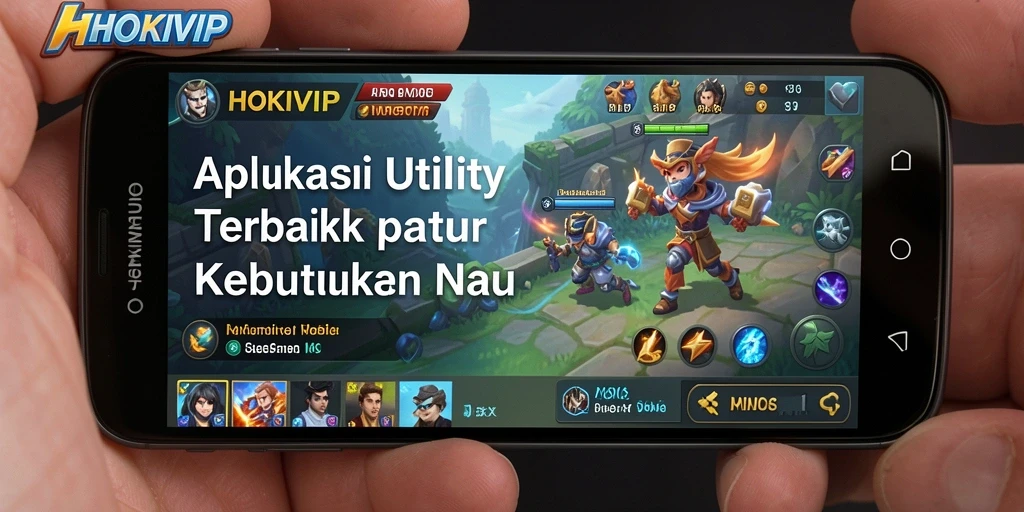 Tampilan antarmuka HOKIVIP yang modern dan fungsional.
