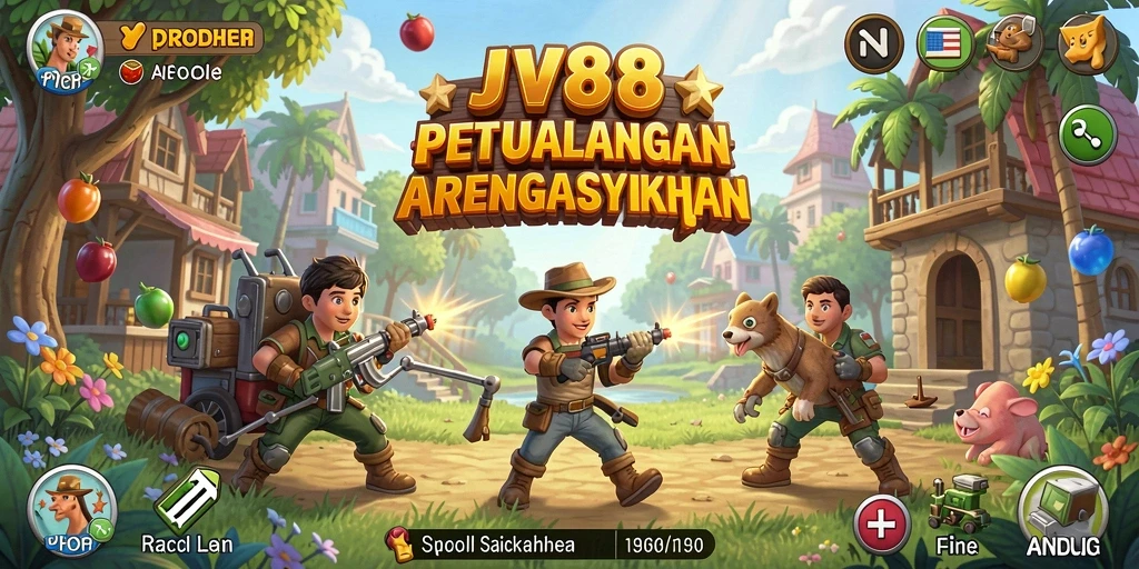 Screenshot JV88 yang menampilkan gameplay Arcade yang seru.