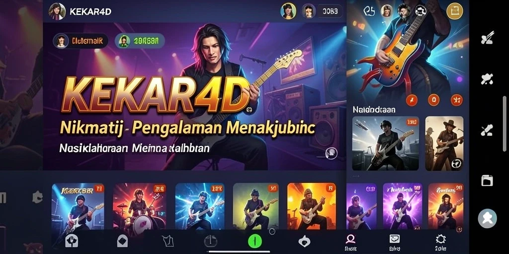 Tampilan gameplay KEKAR4D yang menarik dan interaktif.