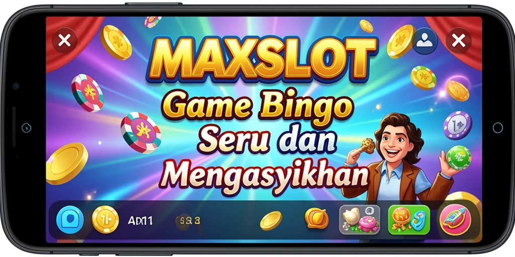 Tampilan gameplay Bingo yang menarik di MAXSLOT.