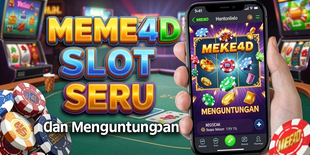 Tampilan screenshot gameplay Slot MEME4D yang menawan dan mengasyikkan.