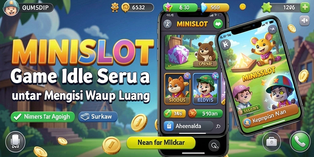 Tampilan gameplay menarik dari MINISLOT yang penuh warna dan menyenangkan.