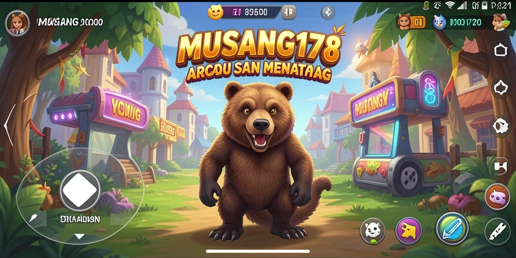 Tangkapan layar game MUSANG178 menampilkan aksi seru dalam permainan Arcade.