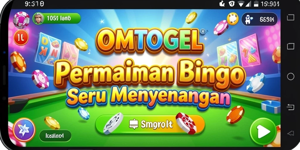 Tampilan gameplay seru dalam aplikasi Bingo OMTOGEL.