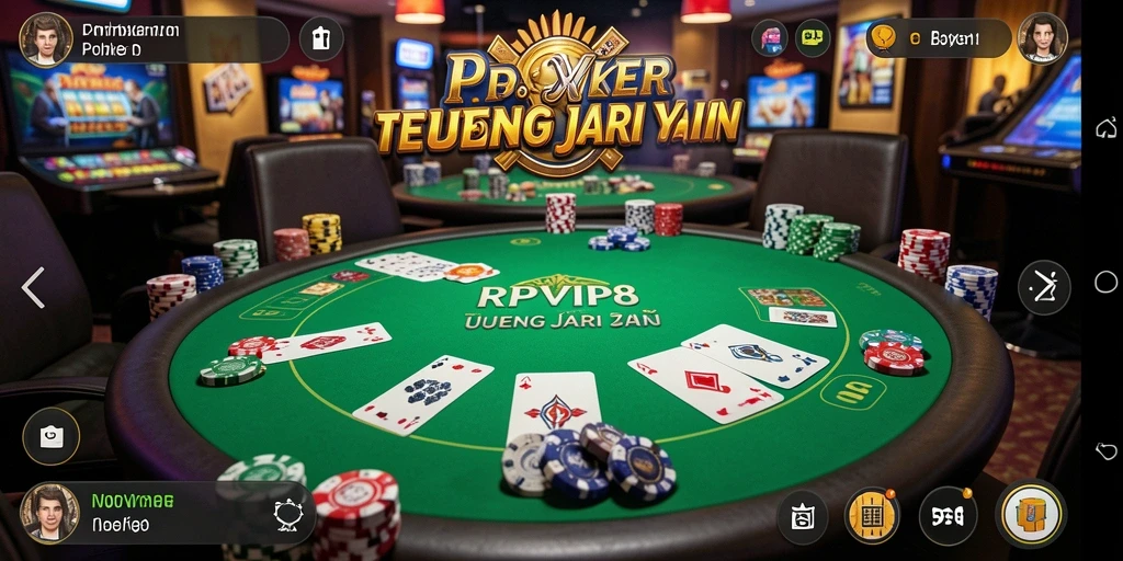 Tampilan antarmuka dan gameplay RPVIP8 yang menarik.