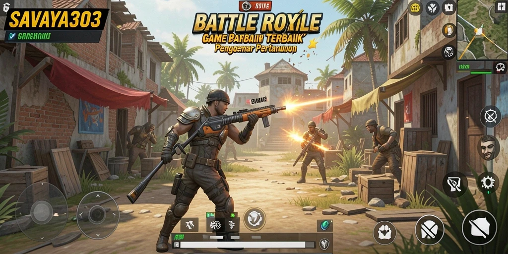 Tampilan menarik dari gameplay <strong>SAVAYA303</strong> saat bertempur di medan perang.