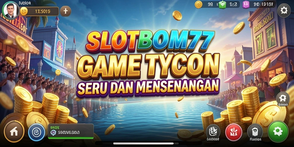 Tampilan menarik dengan gameplay Tycoon yang seru.